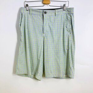 Lululemon Men's Commision Plaid 10 Inseam Stretch Golf Chino Short Size 36‎